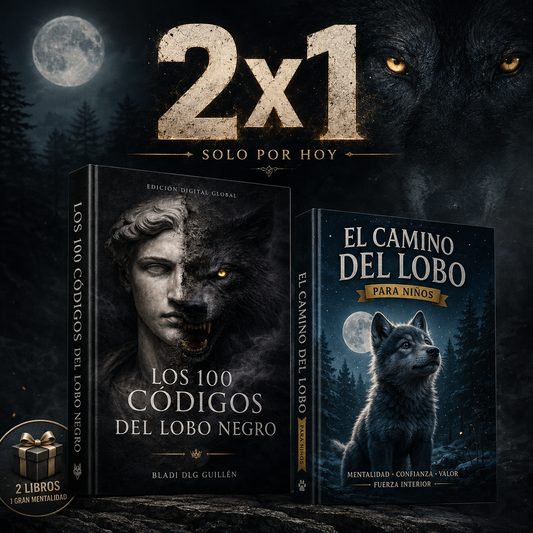 2x1 Mentalidad de Lobo: Fortaleza para Vos, Carácter para tu Hijo